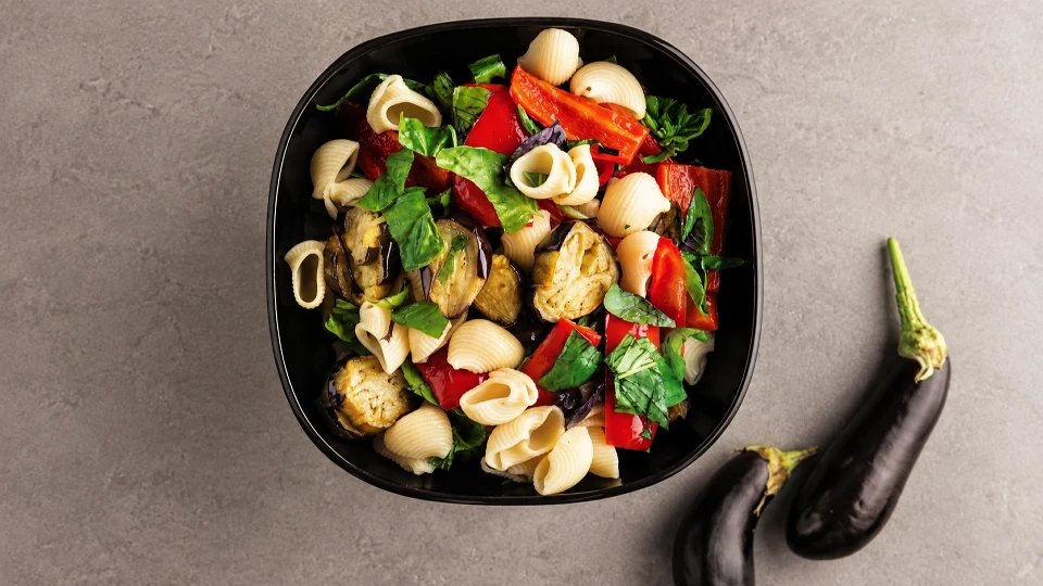 Reyhanlı Patlıcanlı Makarna Salatası Tarifi