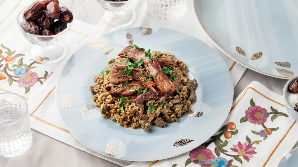 Ciğerli Firik Pilavı Tarifi