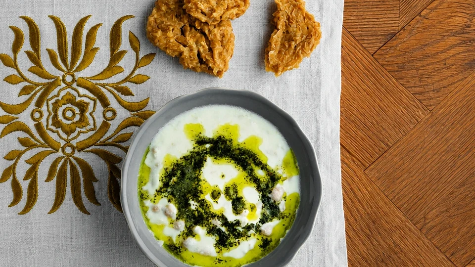 Terbiyeli Sıkma Tarhana Çorbası Tarifi