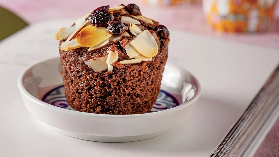 Çikolatalı Bademli Muffin Tarifi
