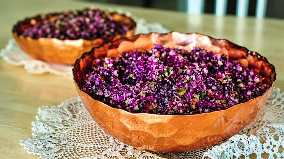 Elmalı Pancar Salatası Tarifi